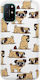Cute Pugs Oneplus 8 Clear TPU Transparent Silicone