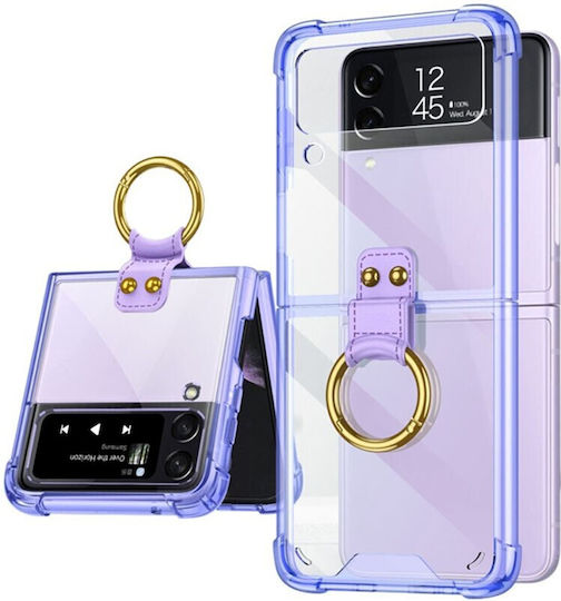 Задна корица Пластмаса Прозрачен (Galaxy Z Flip3 5G)