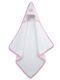 Sunshine Baby Hooded Towel with Hood Balloon 05 Pink 75x75cm