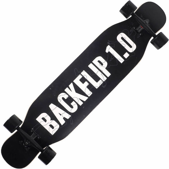 Action One Complete Longboard Backflip 108 X 23.5 Cm Black