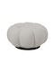 Табуретка Дневна стая Текстил Nester White Shade 60x60x31бр