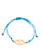 Philio Women's Bracelet with design Eye Gold Plated