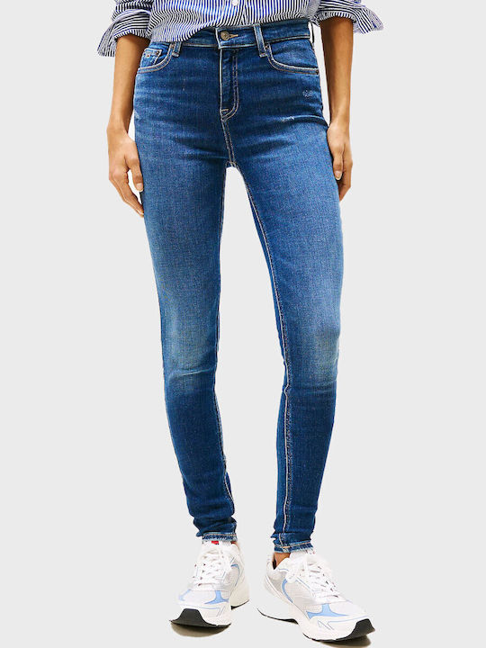 Tommy Hilfiger Nora Women's Jean Trousers in Slim Fit Blue