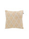 Fylliana Fylliana Sofa Cushion Jacaurd 100% Cotton Beige 45x45cm