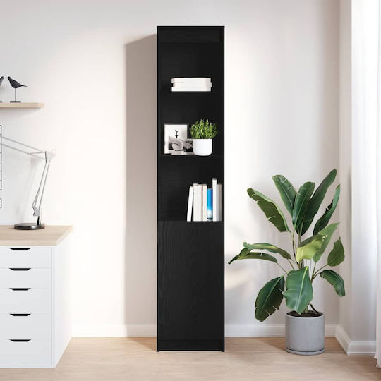 Bibliothek Schwarz 37.5x35x180cm