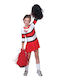 Kinder Karnevalskostüm Cheerleader