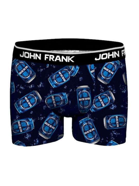 Cold Beer Men's Boxer Black with Patterns