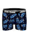 Cold Beer Men's Boxer Black with Patterns