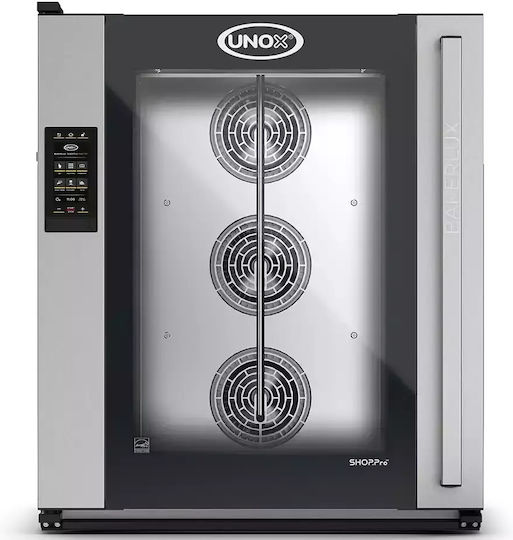 Electric Convection Oven with Humidity 10 Trays Unox Countertop Bakerlux Shop.pro Master Xefr-10eu-emrv