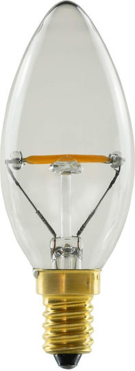 Segula Λάμπα LED 1.5W για Ντουί E14 Θερμό Λευκό 90lm Dimmable
