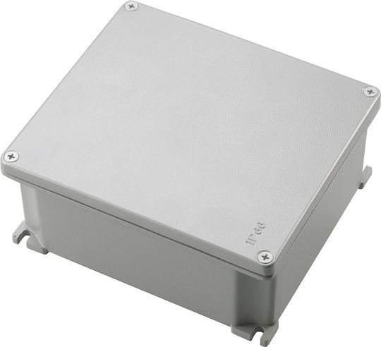 Elmark Elektrisches Gehäuse für Außenmontage Verzweigung Wasserdicht IP66 in Gray Farbe 140X115X60MM