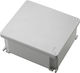 Elmark Surface Mounted Electrical Box Branching Watertight IP66 in Gray Color