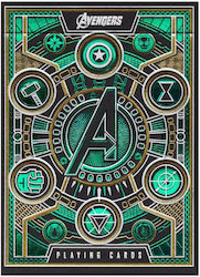 Avengers Infinity Saga Spielkarten Grüne Version