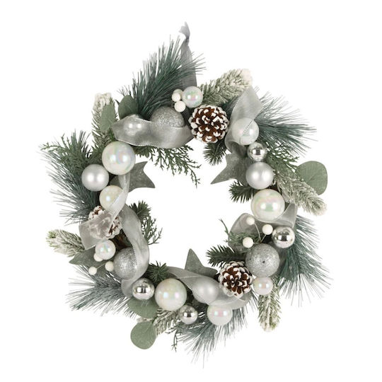 Crăciun Decorativ Coroană de flori cu Diametru 40cm.