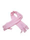 Kinder Schal Vlies Rosa