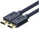 Cabletime Cable HDMI male - HDMI male 1m Μπλε