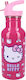 Vadobag Kinderflasche Hallo Kitty Rostfreier Stahl mit Strohhalm Rosa 500ml (Verschiedene Designs/Farben)