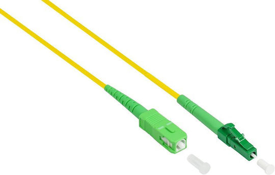 Good Connections Καλώδιο Οπτικής Ίνας 5m Κίτρινο
