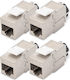 Digitus Keystone DN-93617-4 RJ45 Cat.6a 4τμχ