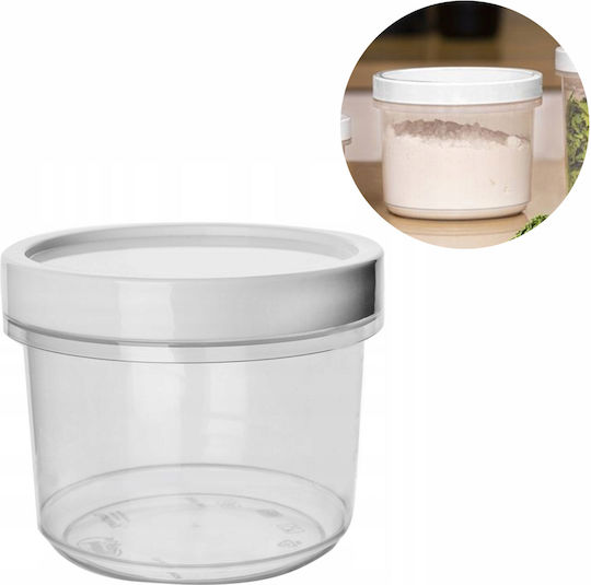 Vilde Lunchbox Kunststoff Weiß Geeignet für die Mikrowelle 560ml 1Stück