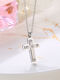 Tribute Herren Kreuz aus Stahl mit Kette
