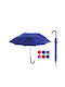 Trend Winddichte Automatische Regenschirm mit Gehstock Flieder
