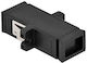 Αντάπτορας Οπτικής Ίνας Delock Lwl Coupling Mtrj Female To Mtrj Female Black