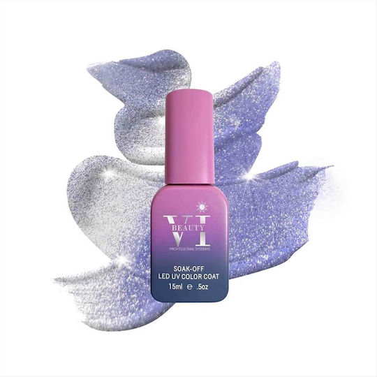 Ημιμόνιμο Βερνίκι Νυχιών Vi Beauty 05 Crystal Cat Eye 15ml