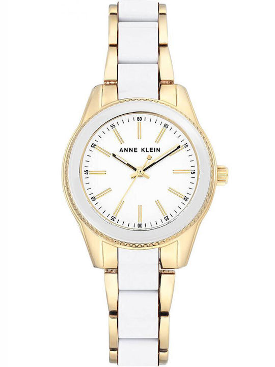 Anne Klein Ρολόι Μπαταρίας με Μεταλλικό Μπρασελέ