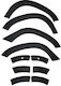 Set Idealstore 12 Protectoare Uși cu Aripi + 2 Protectoare de Compatibilitate Fără Senzori Dacia Duster II 2018 Încoace Fabricate din Plastic ABS
