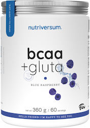 Nutriversum Bcaa + Gluta 360gr Zmeură albastră