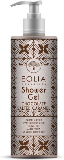 Eolia Cosmetics Chocolate Salted Caramel Bubble Bath Gel with Hyaluronic Acid & Chocolate Scent 250ml