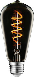 LED Bulb Spiral Filament Titanium ST64 4W E27 1800K/dec 220-240V 200lm 360° Dimmable Univrse 1-u007245 LED Bulb Spiral Filament Titanium ST64 4W E27 1800K/dec 220-240V 200lm 360° Dimmable Univrse 1-u007245