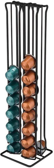 Θήκη Κάψουλες Nespresso Μεταλλική Υ37x9,5x9εκ Θήκη Κάψουλες Nespresso Μεταλλική Υ37x9,5x9εκ