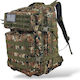 Playbags Tactikal Στρατιωτικό Σακίδιο Πλάτης Woodland 38lt