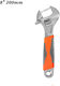 French Wrench with Adjustable Opening 8mm and Anti-Slip Handle 200mm
