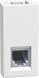 Legrand Telefonsteckdose mit Rahmen