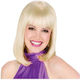 Blonde Platinum Bob Wig with Bangs #9301