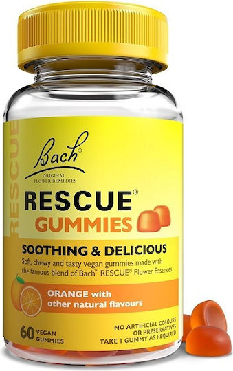 Bach Rescue Night Добавка за Сън 60 желета Портокал