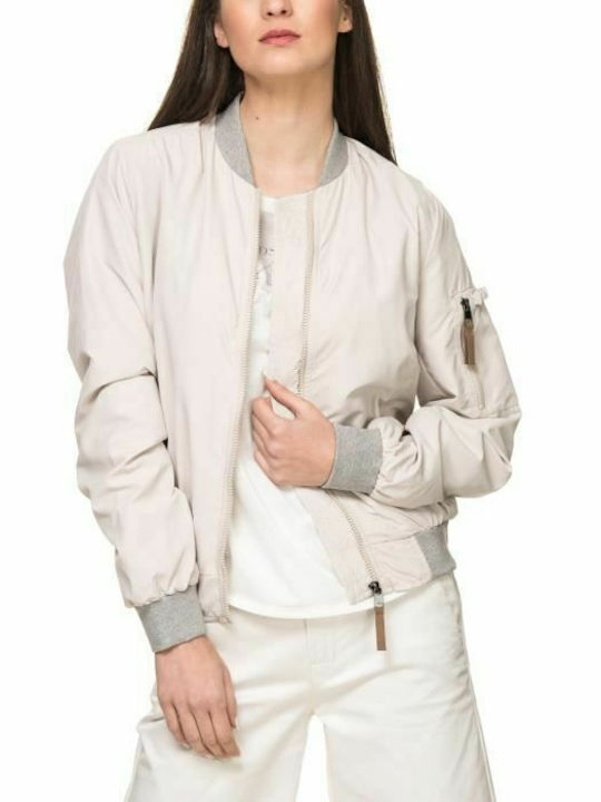 Sublevel Women's Bomber Jacket for Spring or Autumn Sugar