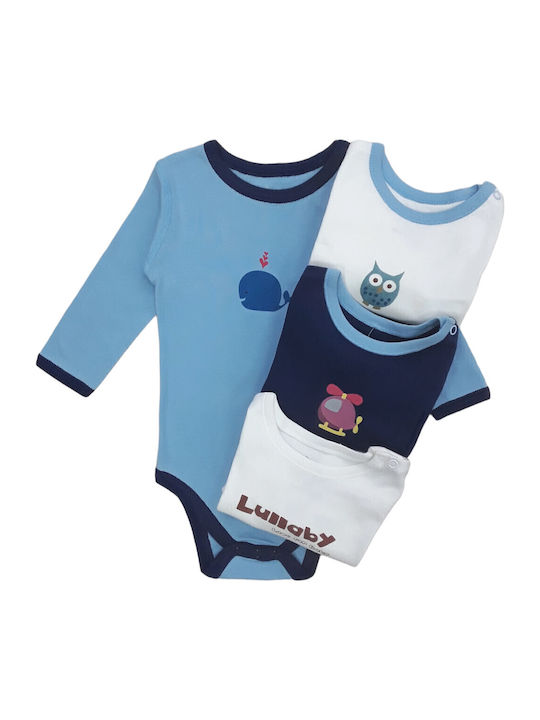 Lullaby Σετ Φορμάκια Γαλάζια 4τμχ