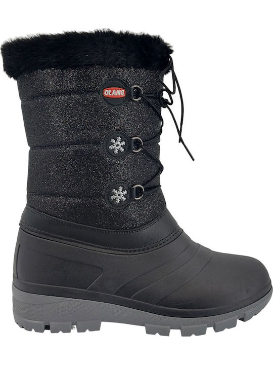 Snow Boots Patty Lux 81 Nero Strass 2