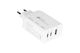 Good Connections Φορτιστής Χωρίς Καλώδιο GaN με Θύρα USB-A και 2 Θύρες USB-C 65W Power Delivery / Quick Charge 4+ Πολύχρωμος