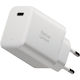 Native Union Зарядно без кабел GaN с USB-C порт 45W Power Delivery Бял (Fast)