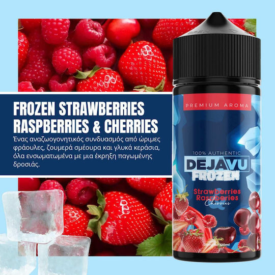 Flavourist Flavor Shot Frozen 20ml/120ml 1Stück Frozen Strawberries Raspberries & Cherries