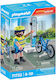 Playmobil Екшън герои Полицай с електрически велосипед за 4-10 години