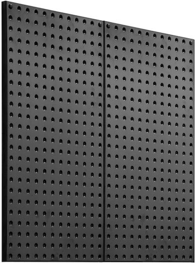 Vevor Metal Pegboard Panels 2 Pieces 24" X 12" Wall Organizer Garage Tool