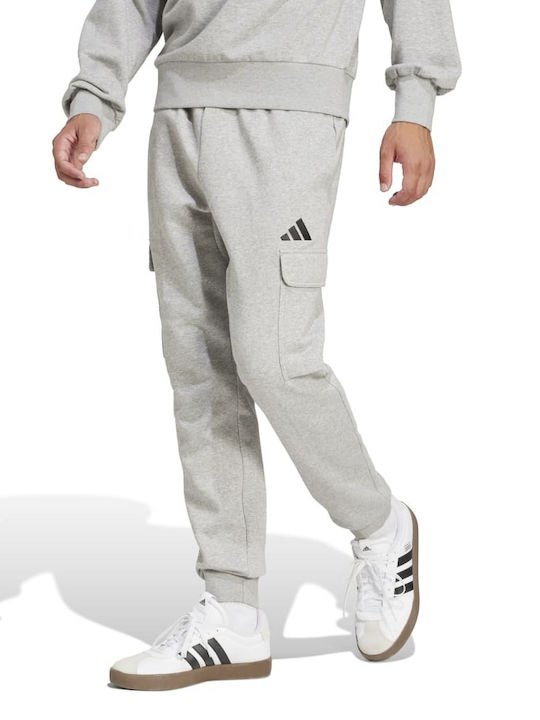 Sweatpants with Elastic Gray