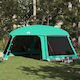 vidaXL Camping Tent Green 670x590cm