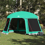 vidaXL Camping Tent Green